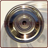 Edelstahl-Deckel Typ I f&uuml;r Kessel