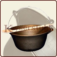 Gußeiserner Kessel 7 bis 16 Liter