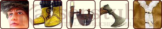 Wikinger Bogensch&uuml;tze - Ausr&uuml;stungsdetails