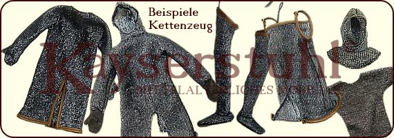 Kettenzeug f&uuml;r verschiedene Actionfiguren