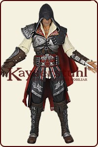 Actionfigur 'Ezio' aus Assassin´s Creed II (Schwarze Ausführung)