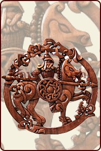 Odin und Sleipnir