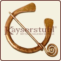 Ringfibel aus Bronze