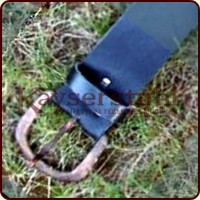 Einfacher breiter Lederg&uuml;rtel