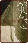 Ledertunika mit Rebmuster 