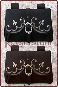 Gürteltasche Typ XIII in zwei Farben