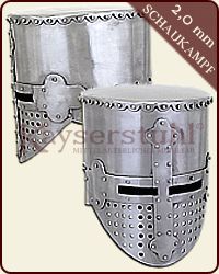Kreuzritter Topfhelm Variante B