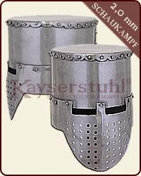 Kreuzritter Topfhelm Variante A