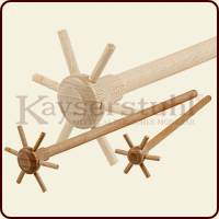 Holzquirl mit Stabkopf