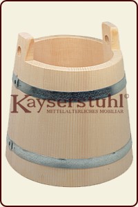 Holzbottich, kegelförmig