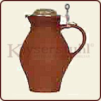 Krug (Weinkrug) mit Zinndeckel