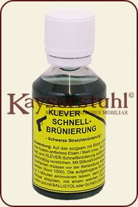 Klever Schnellbrünierung in zwei Größen