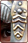 Fantasy-Helm im wikingischen Stil (Detail)