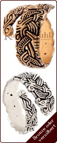 Wikingerzeitlicher inspirierter Ring "Thorleif"
