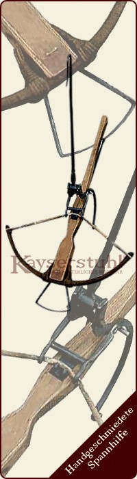 Mittelalterliche Armbrust 80 cm (funktionsf&auml;hig) 