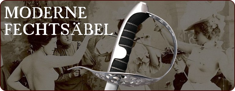 Moderne Fechtsäbel