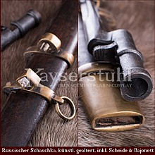 Russischer Säbel "Schaschka" inkl. Scheide & Bajonett