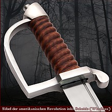 Säbel "Amerikanische Revolution" mit Scheide (Windlass)