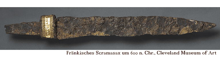 Fränkisches Scramasax um600 n. Chr., Cleveland Museum Of Art