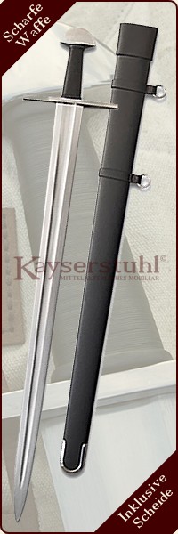 Normannenschwert mit Scheide 