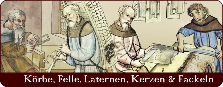 Korbwaren, Felle, Laternen & Kleinmöbel