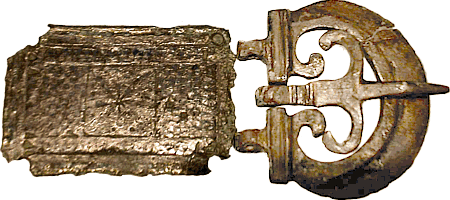 Cingulum-Beschläge aus dem 1. - 2. Jh.