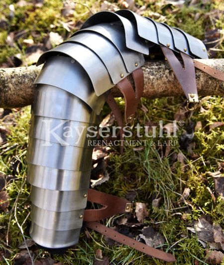 Segmentata Armschutz (Manica) aus Stahl