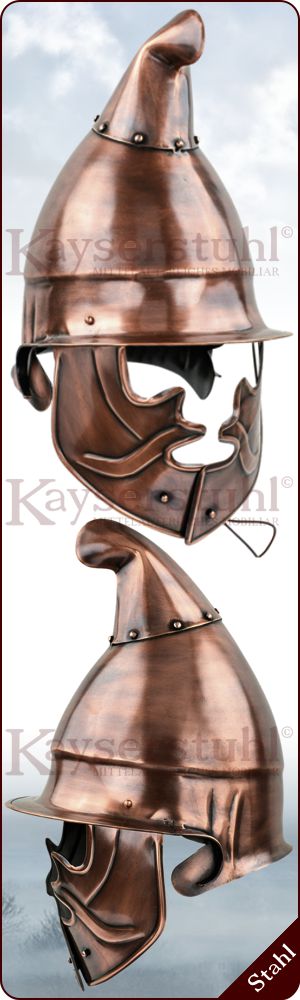 Phrygisch-Attischer Hoplitenhelm mit Antikfinish