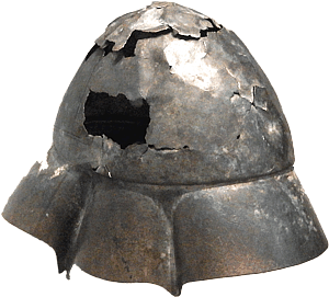 Böotischer Helm aus Messing, 4. Jh. v. Chr. (Original)
