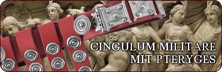 CINGULUM MILITARE MIT PTERYGES