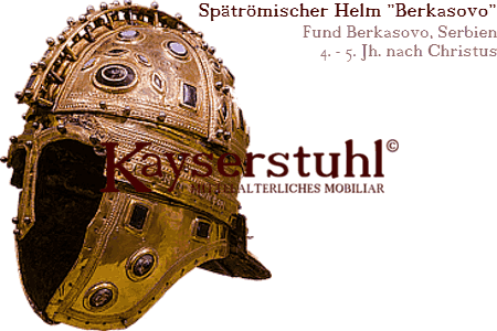 Originalfund Spätrömischer Kammhelm "Berkasovo"