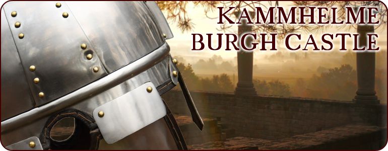 WEITERE SPÄTRÖMISCHE HELME - BURGH CASTLE