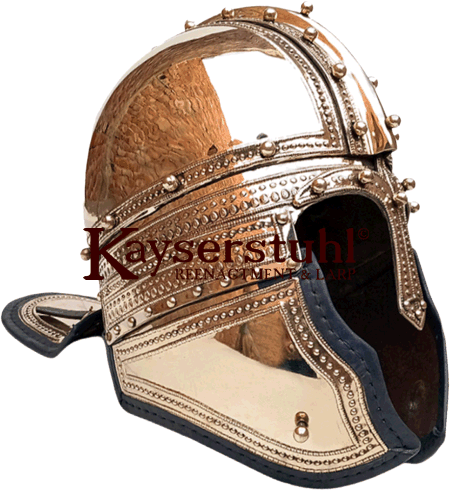 Spätrömischer Kammhelm "Jarak" (Berkasovo Typ)