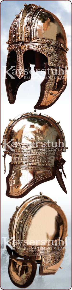 Spätrömischer Kammhelm "Jarak" (Berkasovo Typ)