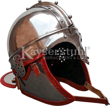 Spätrömischer Kammhelm "Typ Koblenz" (Stahl)