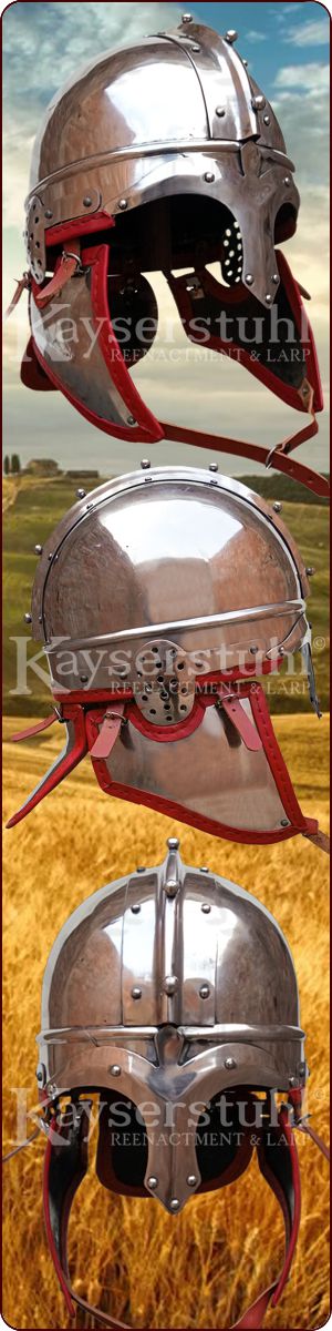 Spätrömischer Kammhelm "Typ Koblenz" (Stahl)