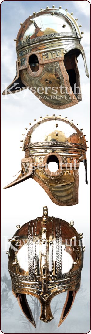 Spätrömischer Kammhelm "Berkasovo Typ II"