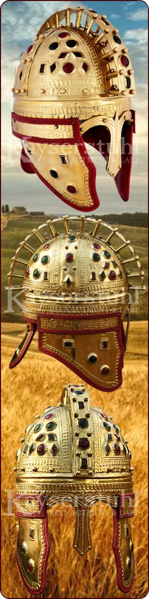 Spätrömischer Kammhelm "Berkasovo"