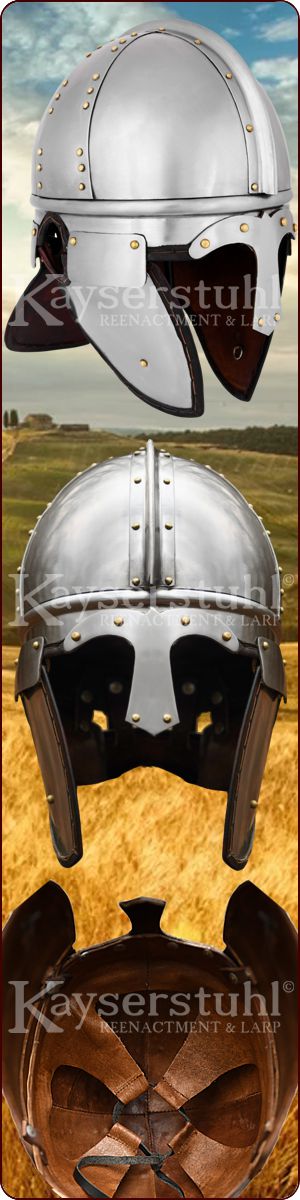Spätrömischer Infanteriehelm (Burgh Castle)