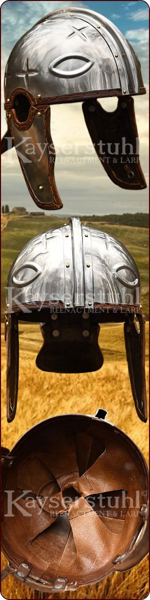 Spätrömischer Kammhelm 'Intercisa II' (Intercisa)