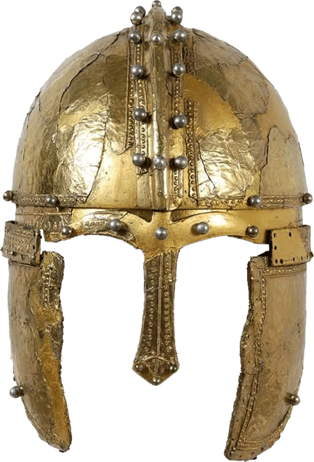 Spätrömischer Kammhelm "Berkasovo Typ II"