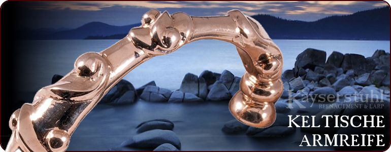 KELTISCHE ARMREIFE / ARMSPANGEN
SCHMUCKBRONZE / SILBER 925