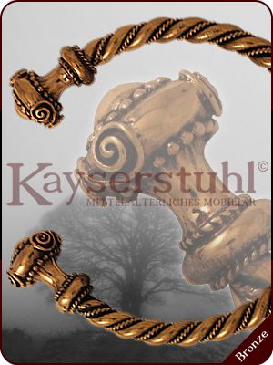 Keltischer Armreif "Torques" (Bronze)