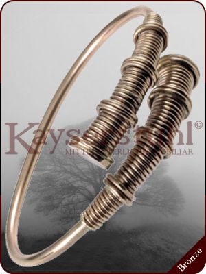 Keltische Armspange "Spirale" (Bronze)