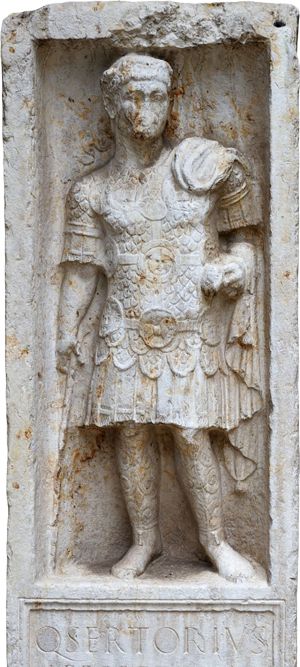 Grabrelief des Quintus Sertorius