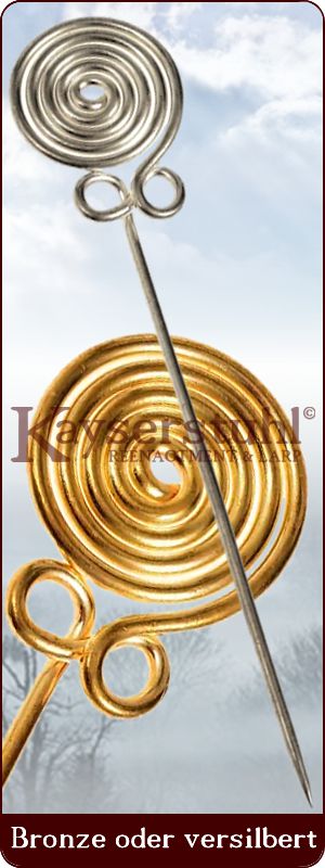 Bronzezeitliche Spiralkopfnadel "Halle-Trotha"