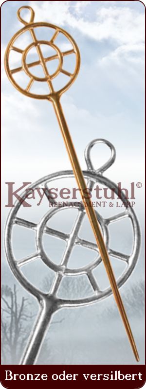 Bronzezeitliche Radnadel Typ "Unterbimbach"
