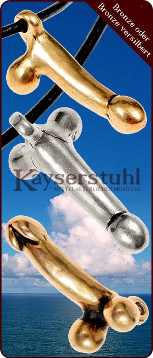 Fascinum "Suffolk" (Bronze oder versilbert)