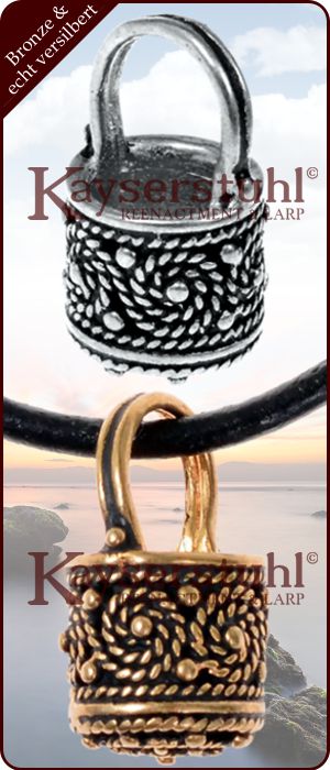 Eimer-Anhänger "Situla" (Bronze oder versilbert)