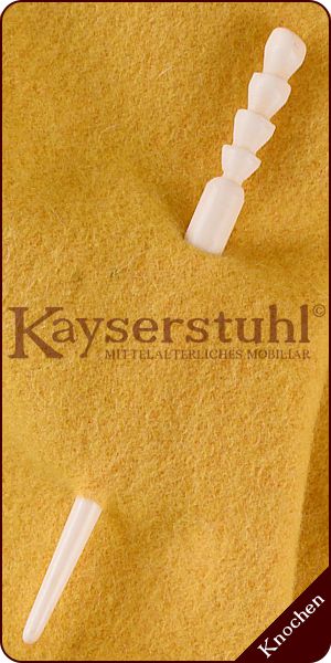 Einfache Haarnadel (Knochen)